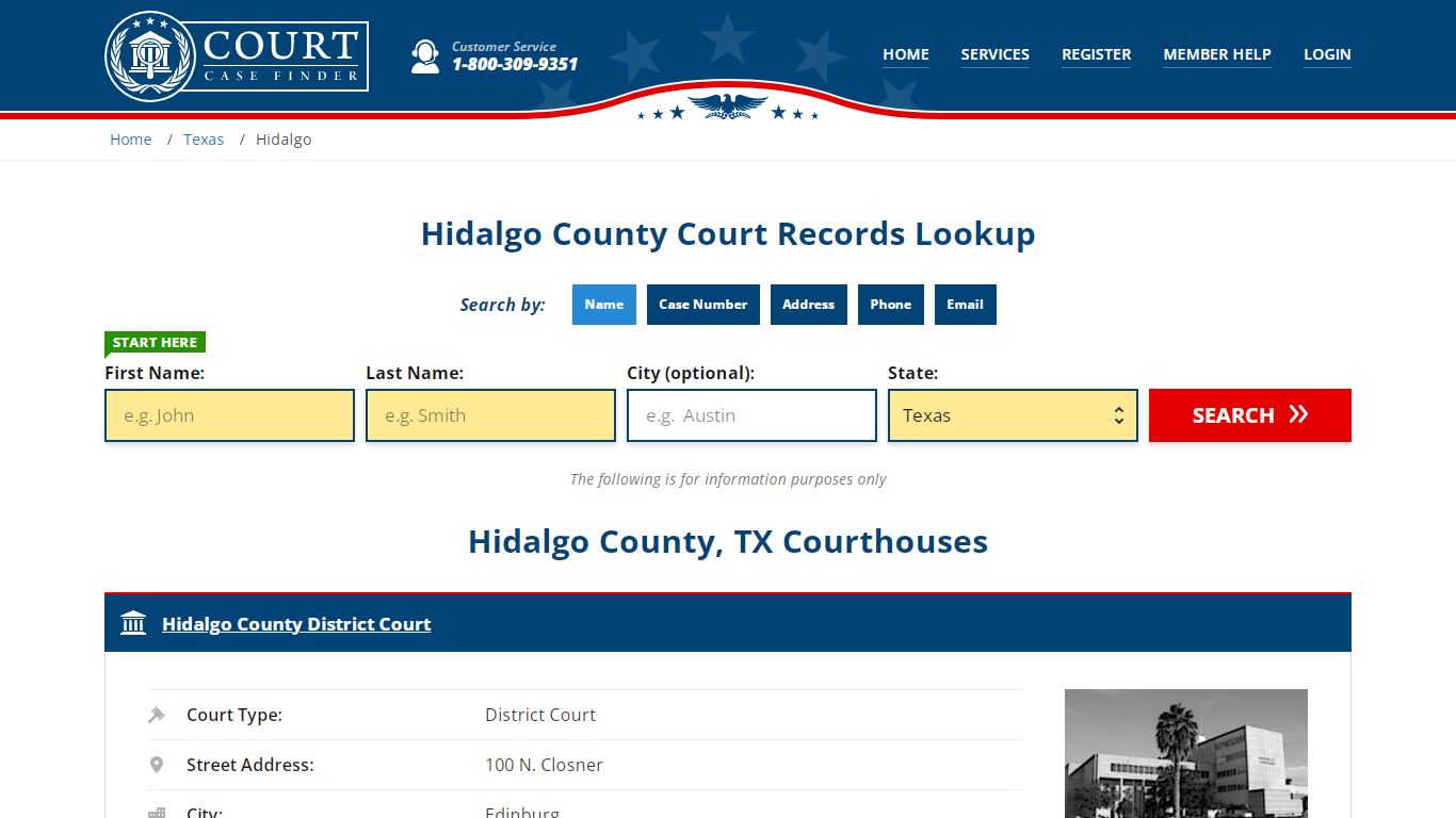 Hidalgo County Court Records | TX Case Lookup