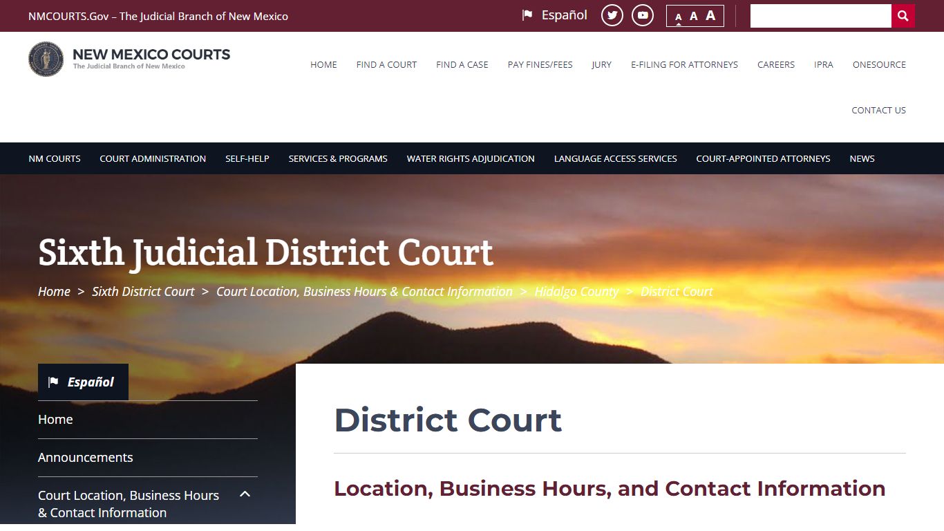 District Court | Sixth District Court - nmcourts.gov